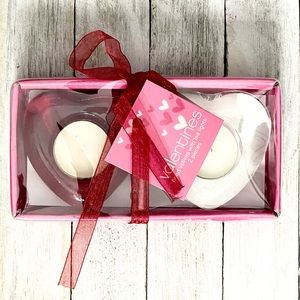 Valentines Heart Votives with Tea Lights